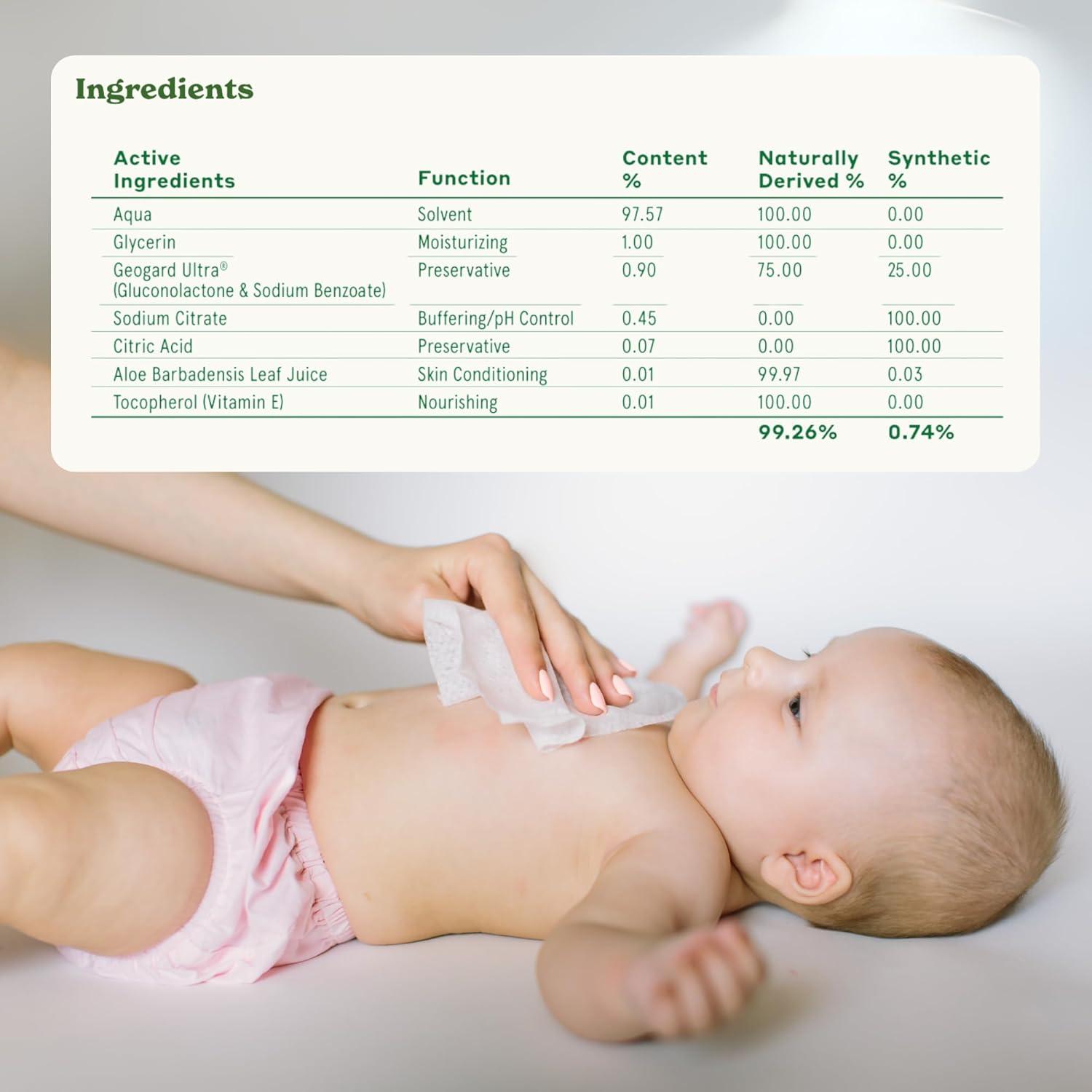 image:imageCaboo Baby Wipes Made with Bamboo Viscose Certified Made Safe Ingredients Unscented Baby Wipes Good for Sensitive Skin 72 Wipes Per Travel Pack Total of 216 Wet WipesUnscented