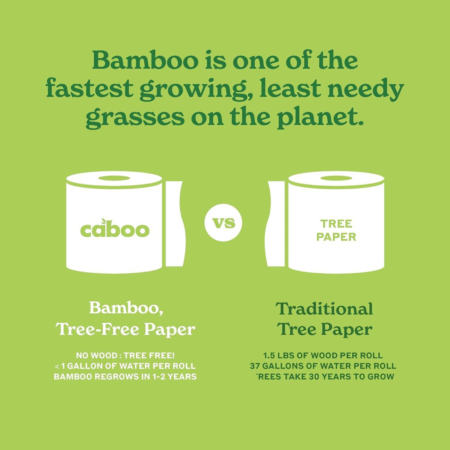 image:imageCaboo Tree Free Facial Tissue Paper Tissue Box with 60 Sheets Per Cube Total of 6 Cubes 360 Total Tissues6 Cube Boxes