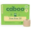 image:imageCaboo Tree Free Unbleached Toilet Paper  Plastic Free Packaging Septic Safe Eco Friendly Chemical Free Non Toxic  2 Ply Toilet Tissue Pack of 12 Double Rolls 300 Sheets Per Roll